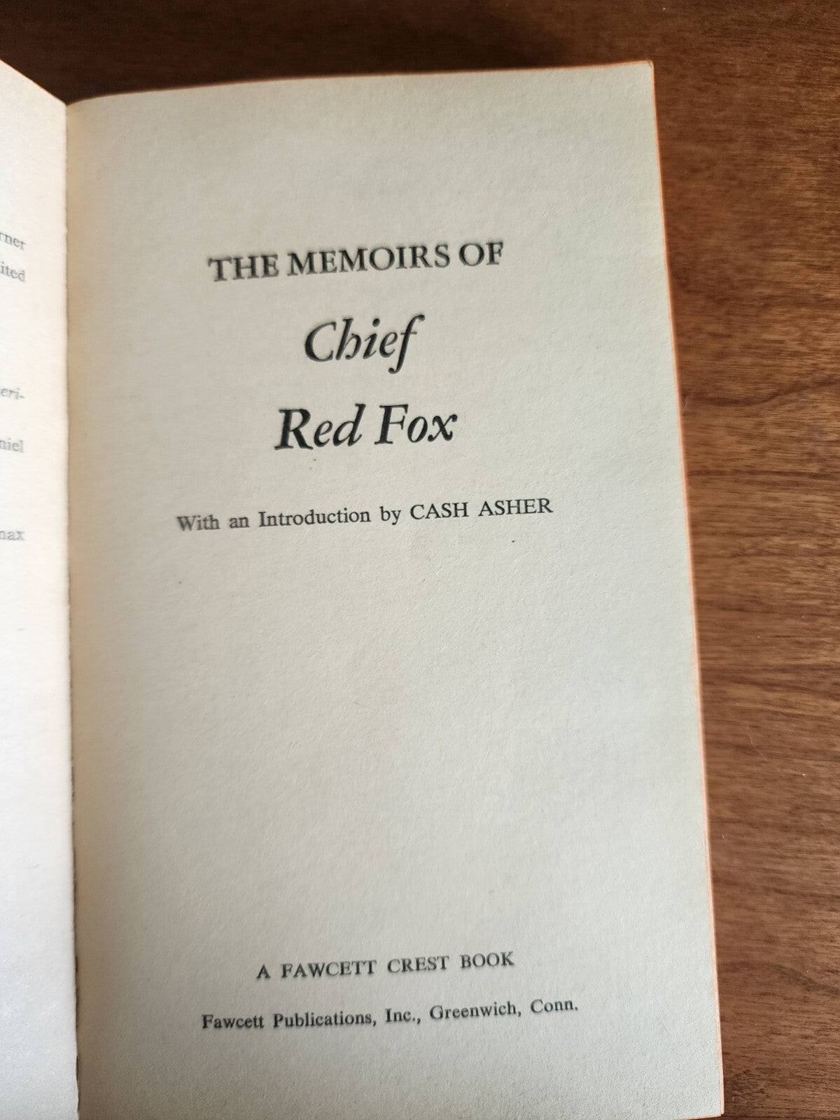 The memoirs of Chief Red Fox: With Photographs
