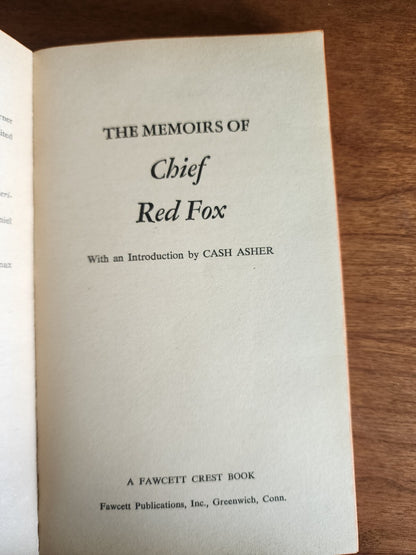 The memoirs of Chief Red Fox: With Photographs