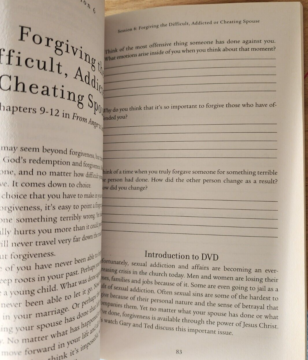 From Anger to Intimacy: How Forgiveness Can Transform Your Marriage Dr. Gary