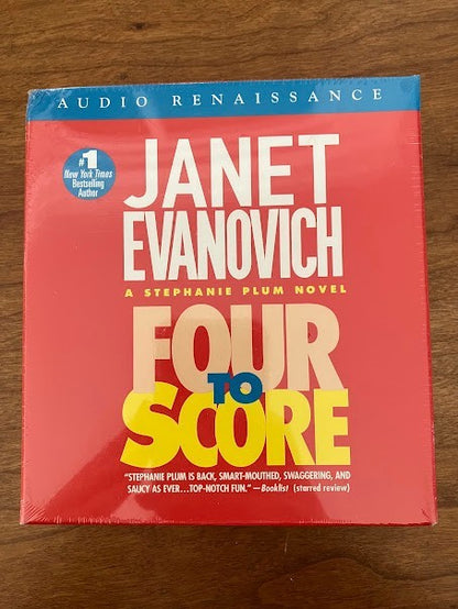 Janet Evanovich CD Audiobooks - lot of 4