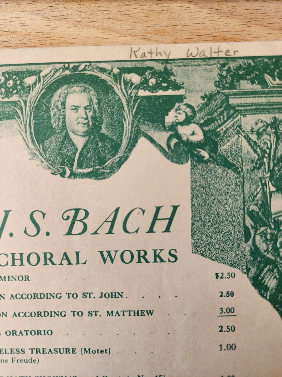 J. S. Bach Choral Works Mass in B Minor Songbook-G. Schirmer Inc. Ed. 2040