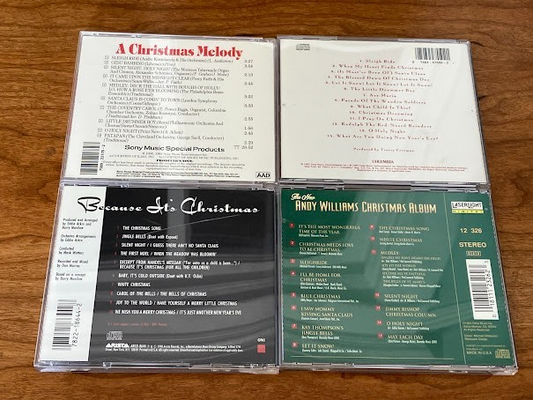 Christmas CDs (lot of 4)