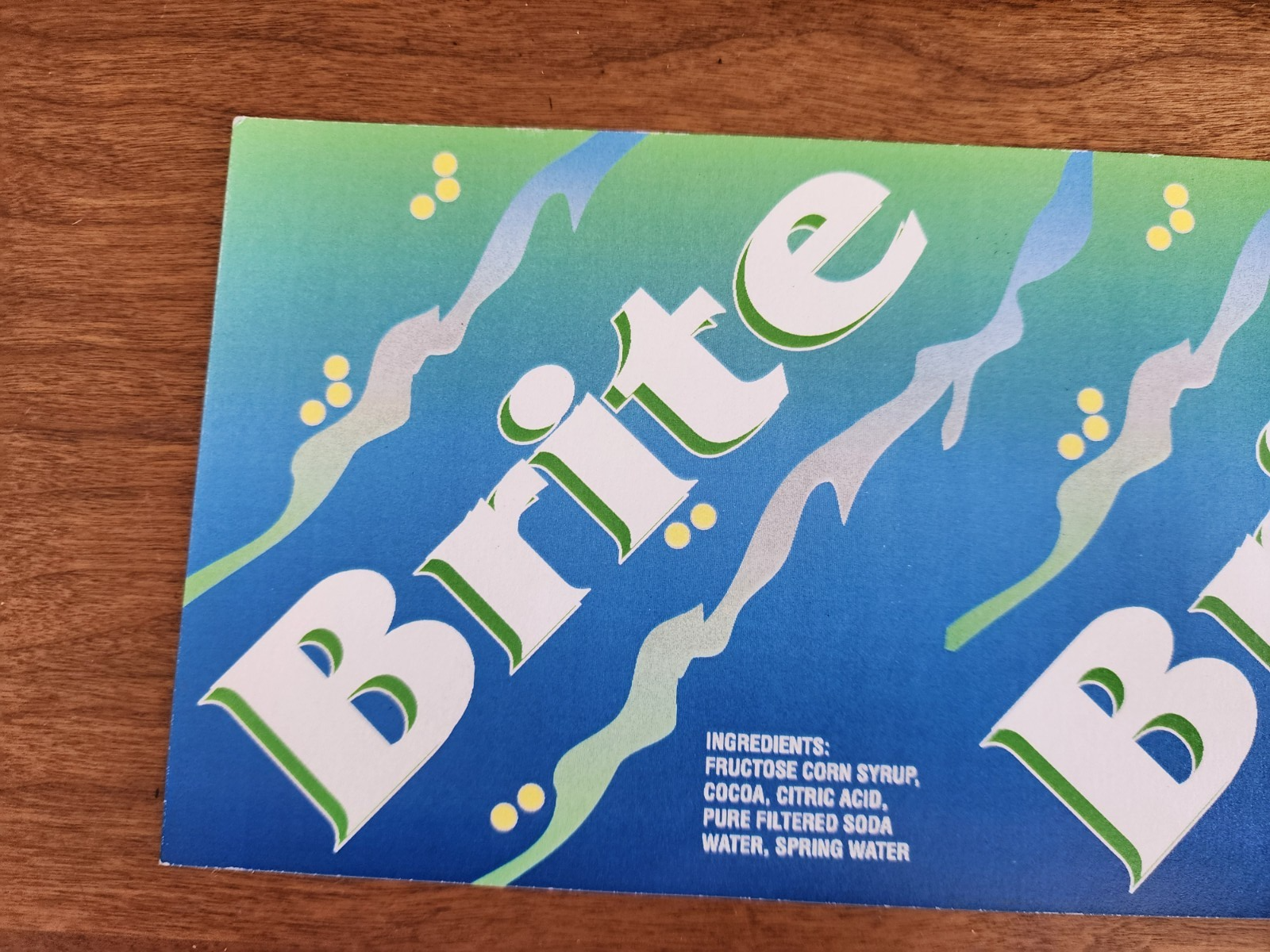 12 Fl Oz Brite Soda Sticker Prop