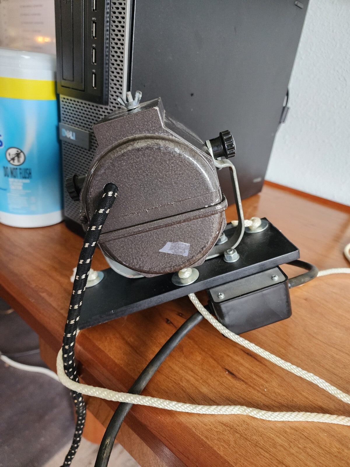 Vintage Adjustable Theater Light Stage Lamp