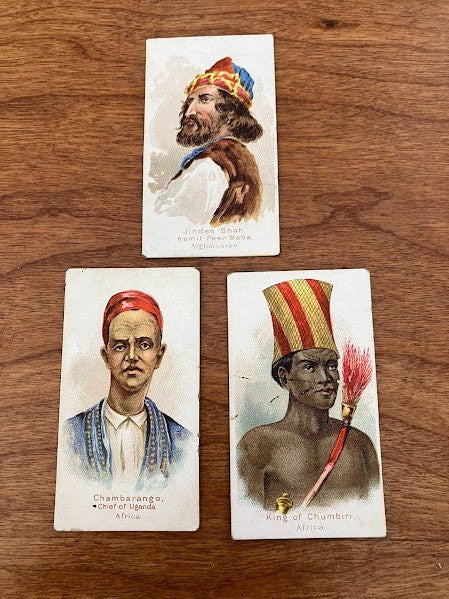 W.S. Kimball Co: Chiefs and Rulers - lot of 3