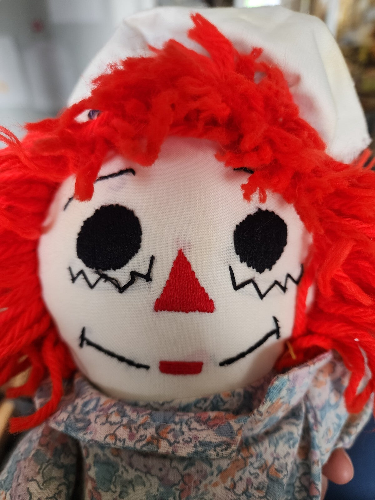 Vintage Raggedy Andy in a Floral Shirt