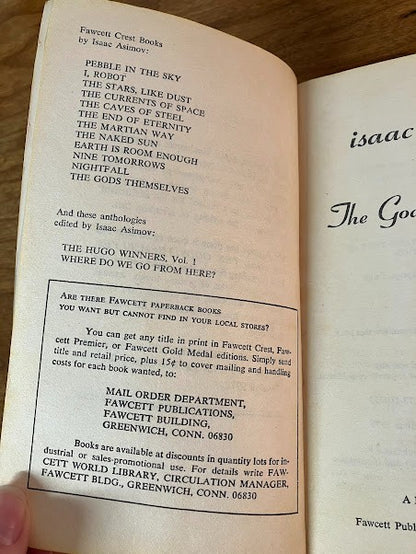 The Gods Themselves by Isaac Asimov