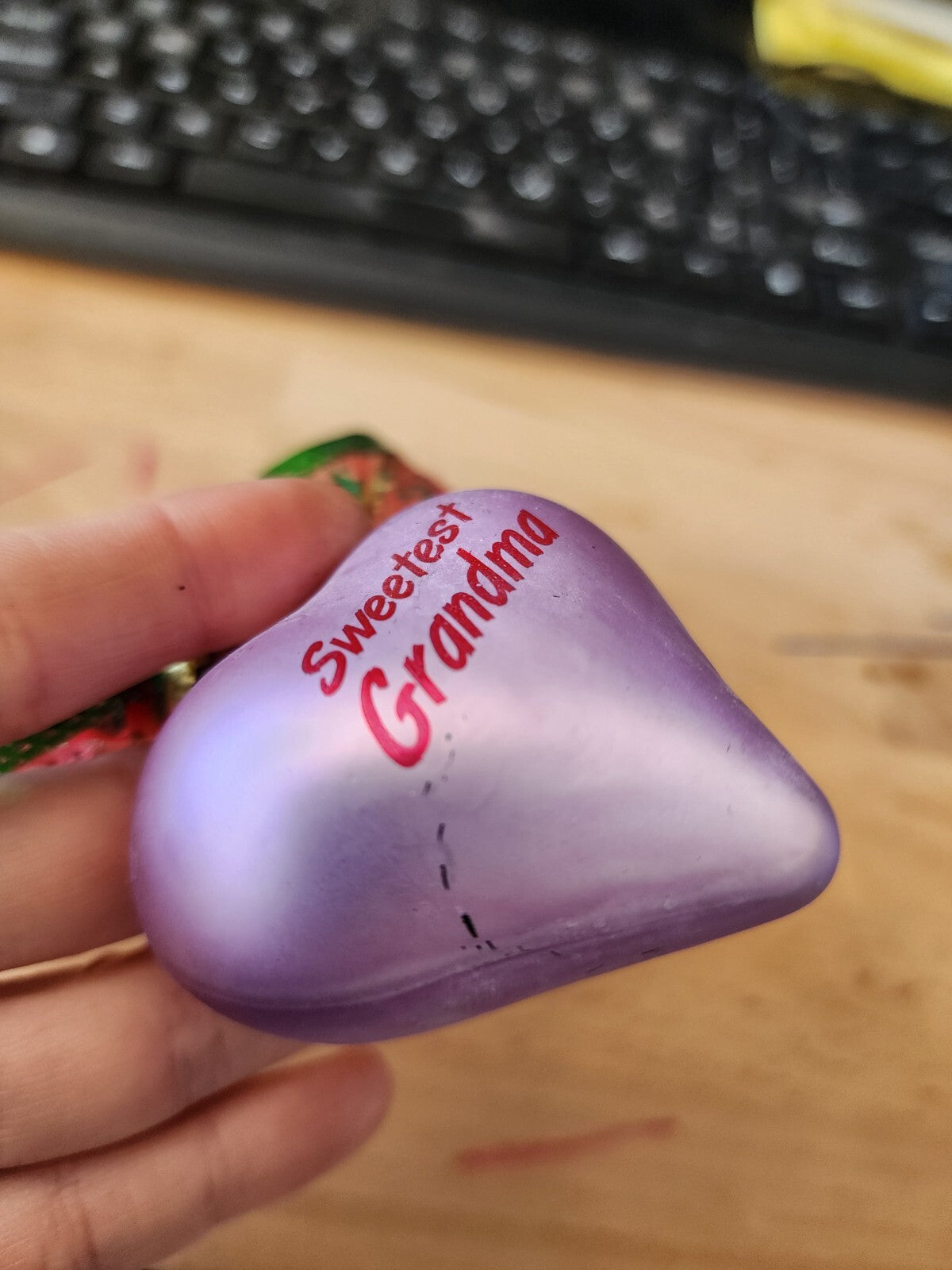 Sweetest Grandma Christmas tree decoration