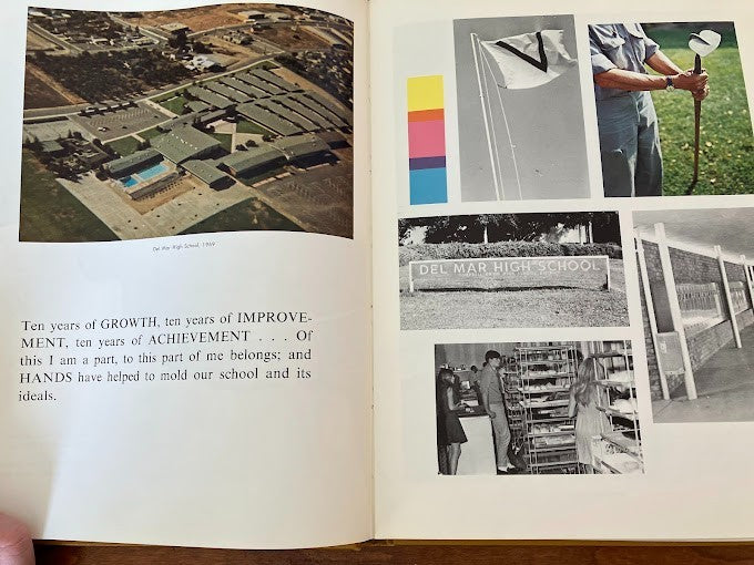 Yearbook 1969 Del Mar High School - San Jose CA Laurel
