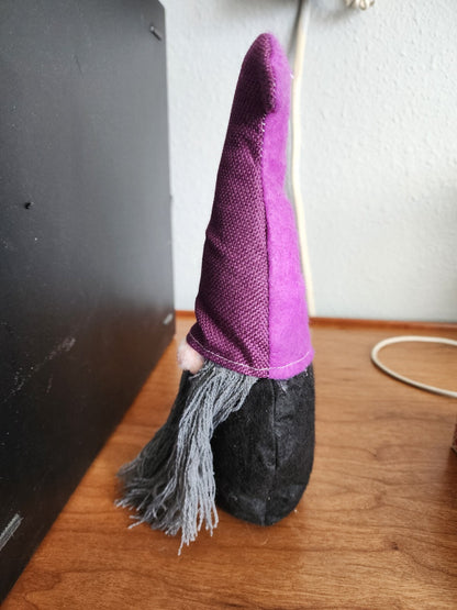 Stuffed Halloween Purple Gnome