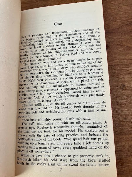 Signet: QUICK-TRIGGER COUNTRY by CLEM COLT