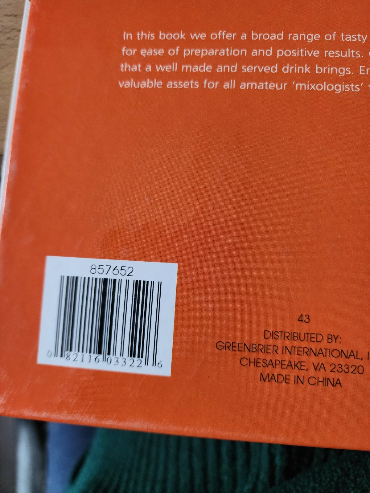 Cocktails And Mixed Drinks