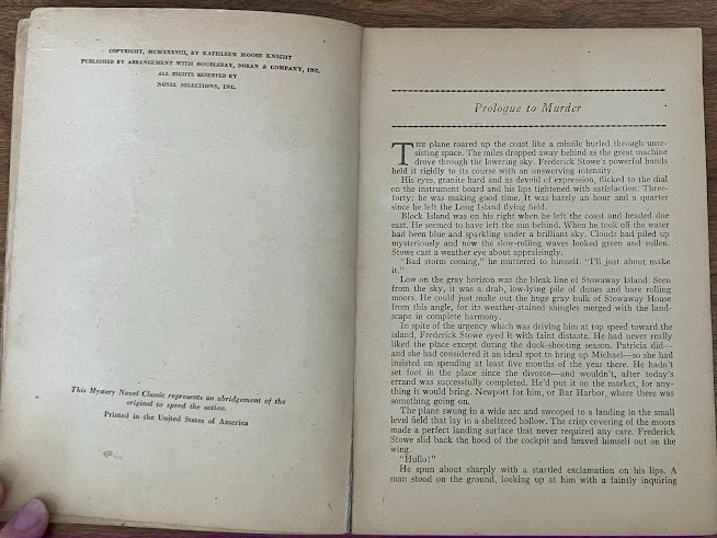 The Mystery Classic - Acts Of Black Night