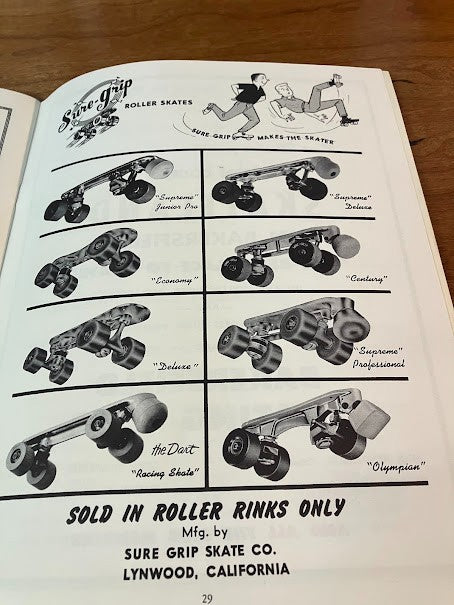 California State Championships - Hollywood Rollerbowl 1963