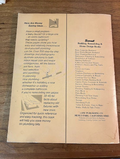 Basic Plumbing Illustrated - Fix-it Guide - A Sunset Book