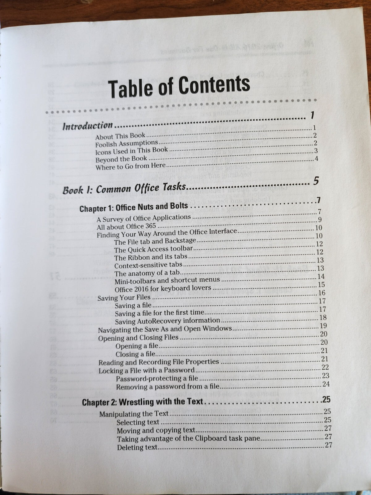 Office 2016 For Dummies, Peter Weverka, paperback