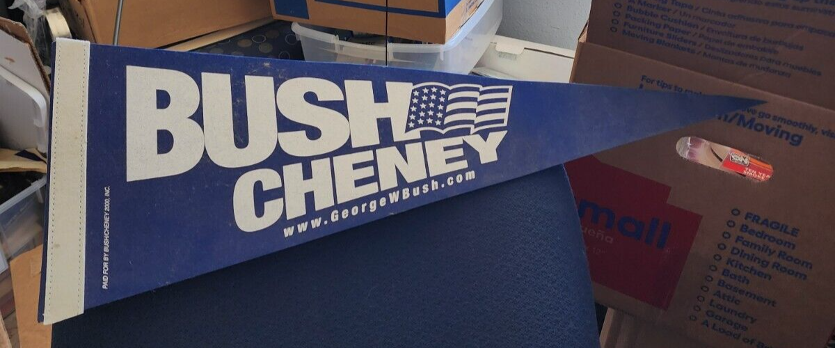 Bush Cheney flag