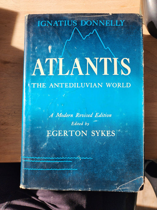 Atlantis: The Antediluvian World, Modern Revised Ed., by Ignatius Donnelly- GOOD