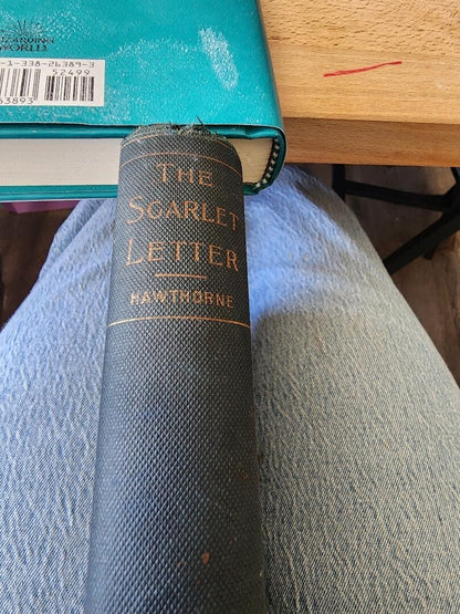 The Scarlet Letter By Nathaniel Hawthorne 1919 Edition HC Book
