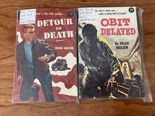 Vtg Paperbacks by Helen Nielsen - lot of 2