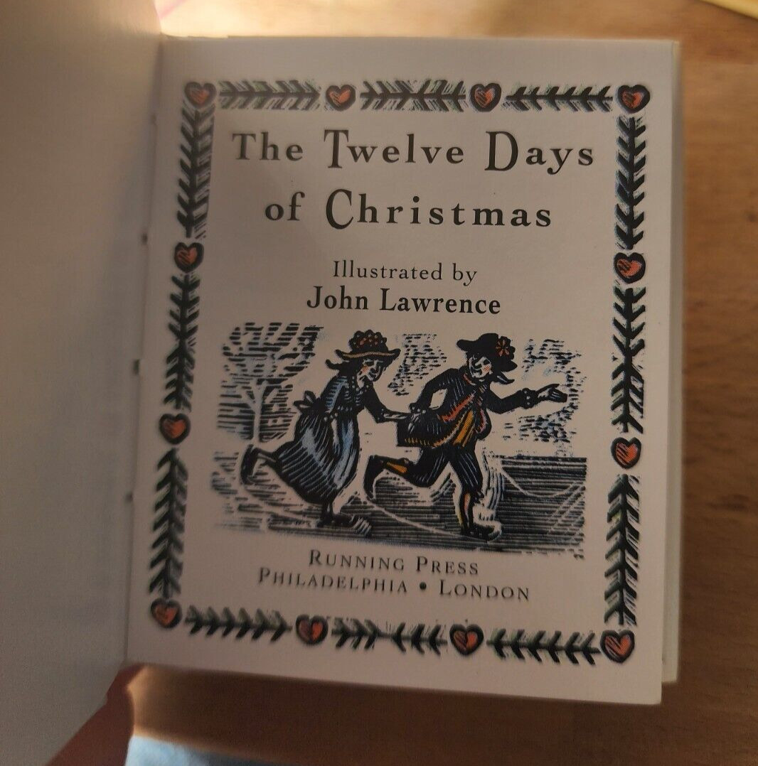 The Twelve Days of Christmas (Miniature Editions) - Hardcover - Like New
