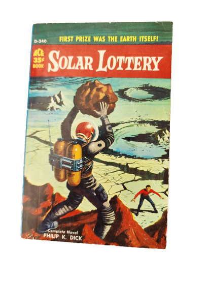 Vtg Solar Lottery by Philip K. Dick 1959 Paperback Sci Fi