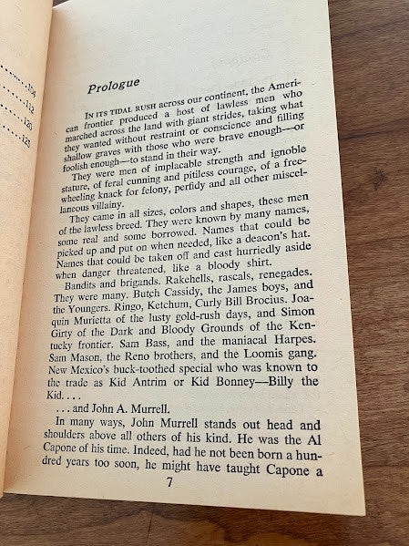 The Outlaw Years Natchez Trace by C. William Harrison