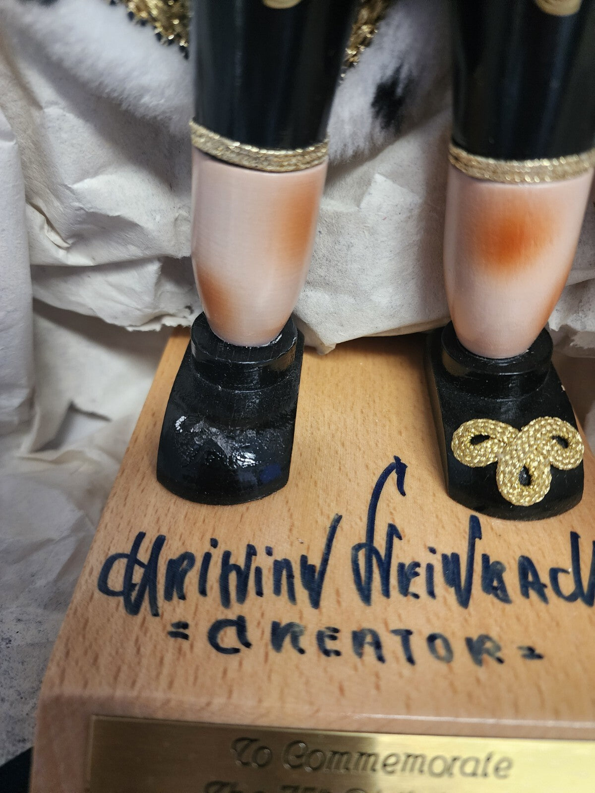 Steinbach JUBILEE KING S1000 King of Nutcracker 19" SIGNED 1996 Limited Edition