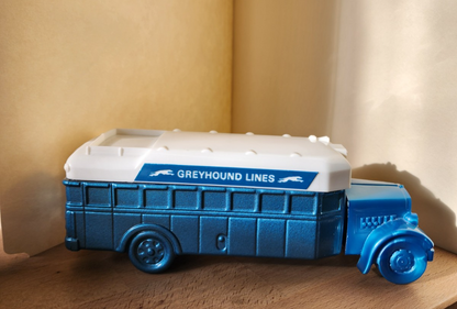 Vintage Avon Blue Greyhound Bus Line 5 oz. Everest After Shave