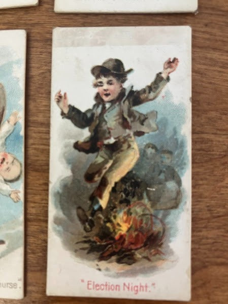 Duke's Cigarette Cards: Terrors of America and their Doings - Lot of 4