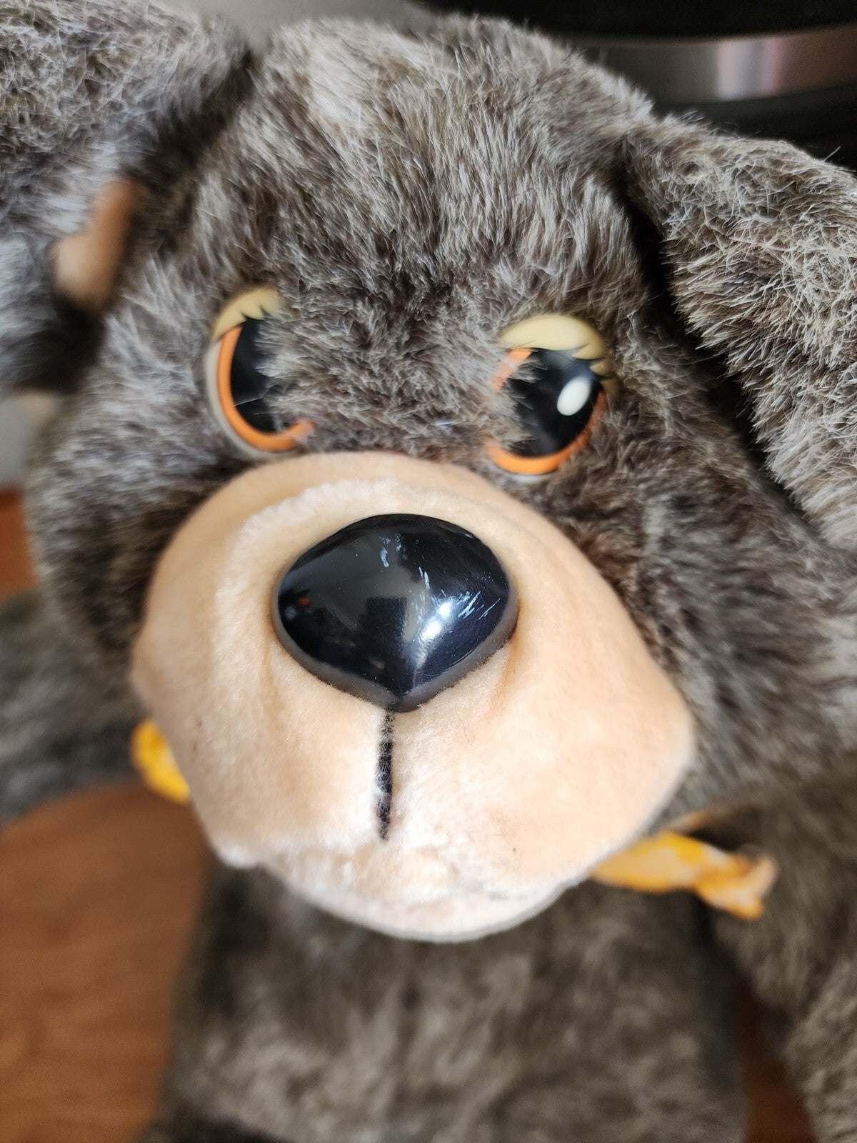 Hasbro Softies Bingo Bear Plush Hand Puppet 1986