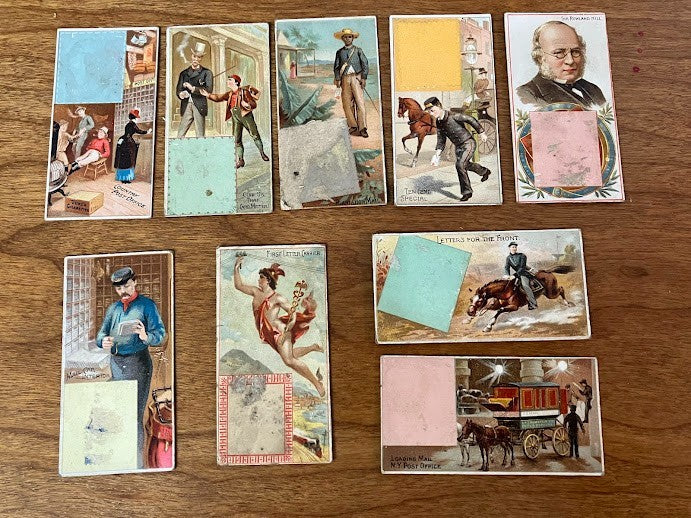 Dukes Cigarettes: Postage Stamps - LOT OF 9