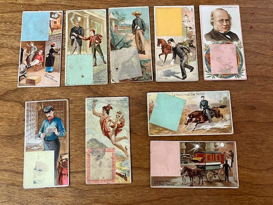 Dukes Cigarettes: Postage Stamps - LOT OF 9