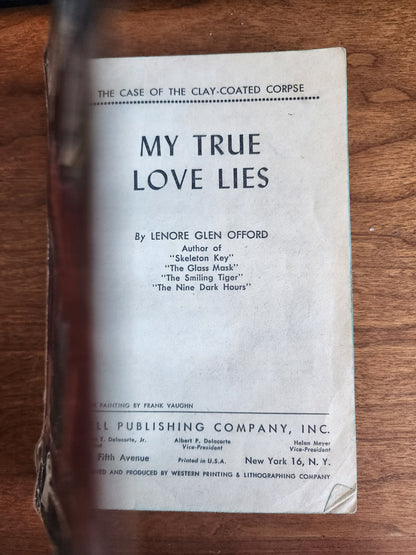 My True Love Lies by Lenore Glen Offord Dell #476