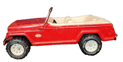 Tonka Toy red Jeep