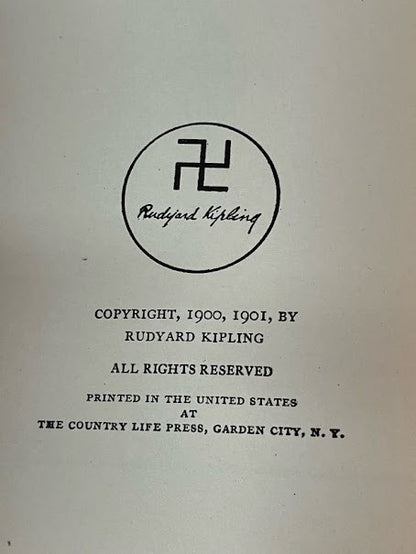 Kim by Rudyard Kipling - Hardcover - 1903