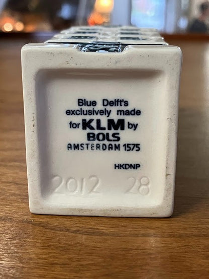 KLM BOLS Delft Blue House #28 - Empty