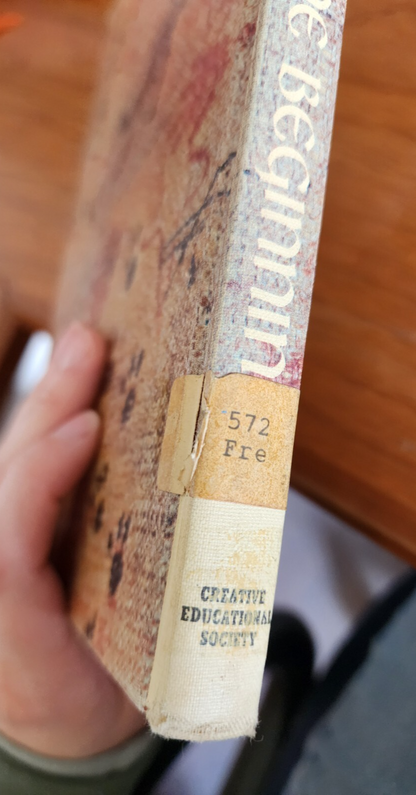 Man From the Beginning - Stanley & Ruth S. Freed (HC, 1967)