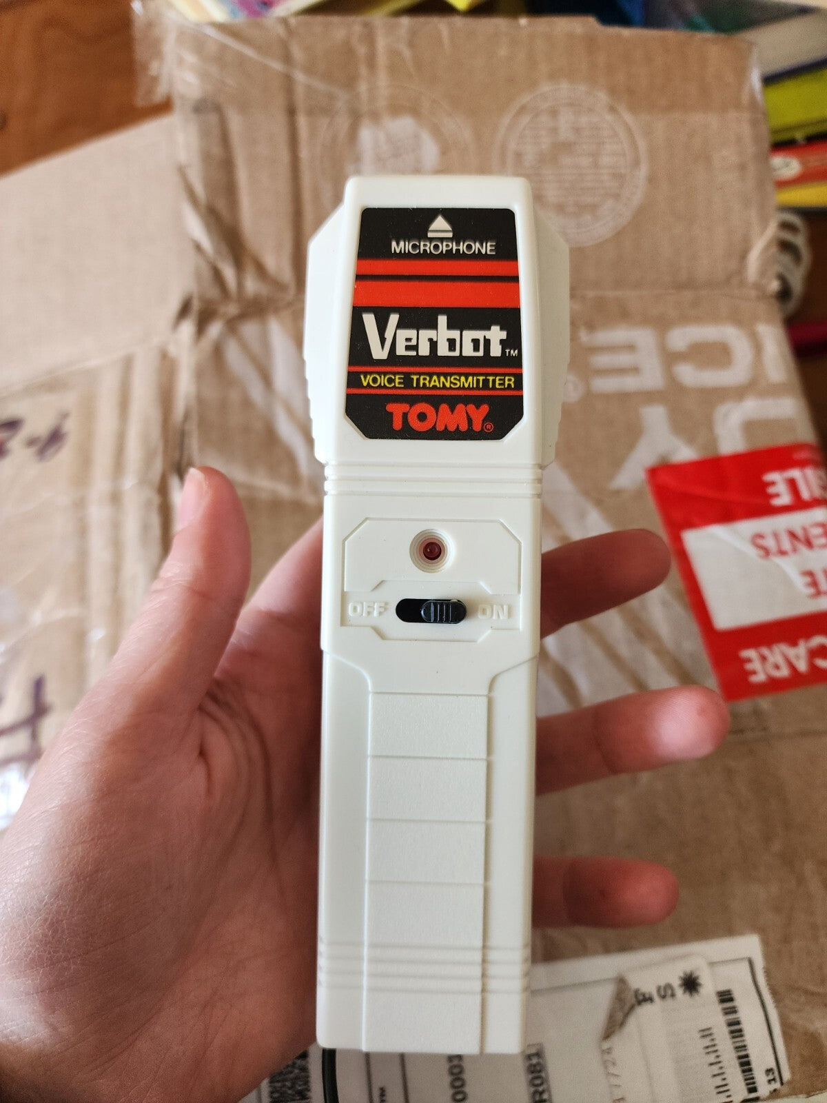 Vintage Verbot Robot w/Remote Control #5401 Voice Command - Not Working