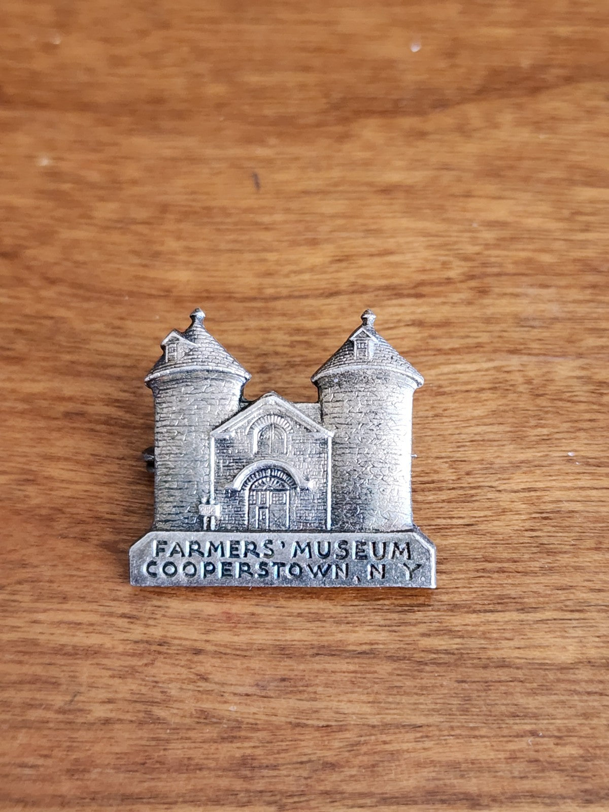 Farmers Museum Cooperstown, N.Y." Made in Italy Pin