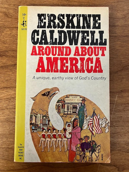 Vtg Paperbacks by Erskine Caldwell - lot of 5