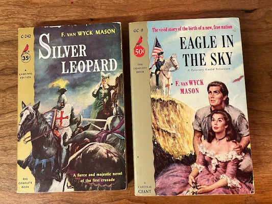 Vtg Paperbacks - F. Van Wyck Mason - lot of 2