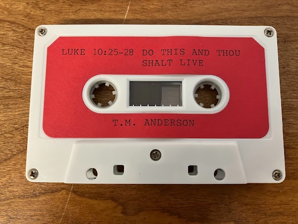 Lot of 15 Vintage Cassette Tapes - Bible Verses