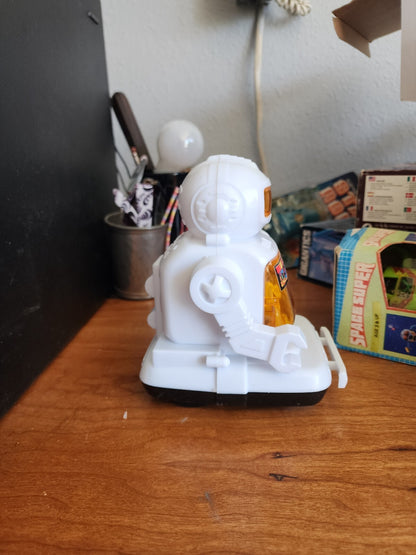 Rare Vintage Toot Toot Robot Wind Up Toy
