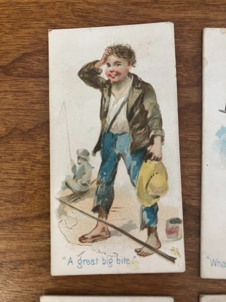 Duke's Cigarette Cards: Terrors of America and their Doings - Lot of 4