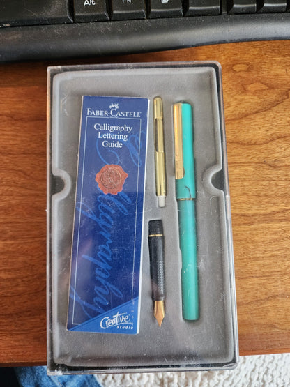 Faber-Castell Calligraphy Lettering Guide Pen - Black Ink