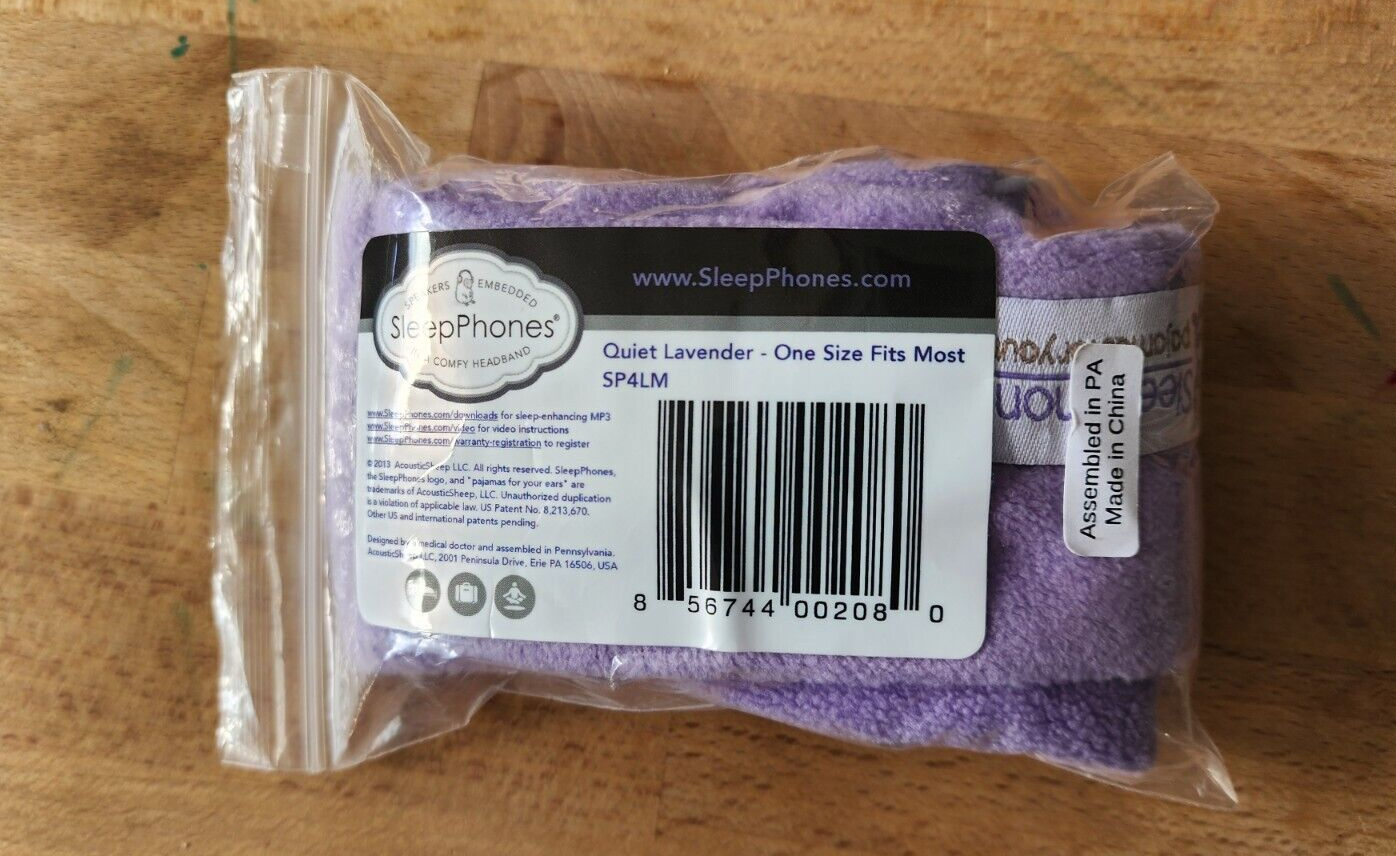 SleepPhones AcousticSheep Classic | Corded Headphones for Sleep