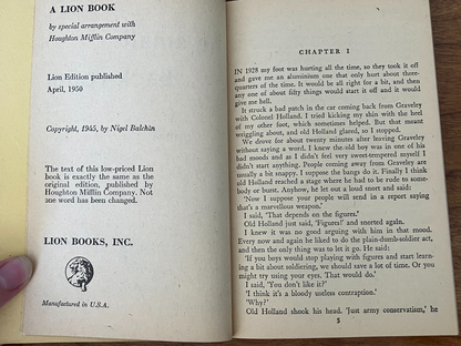 Vintage Paperback - The Small Back Room by Nigel Balchin