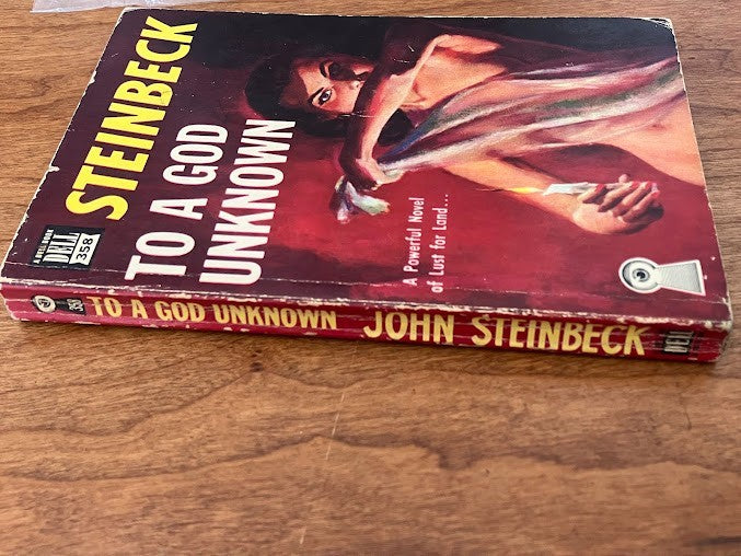 Vtg Paperback - To a God Unknown by John Steinbeck