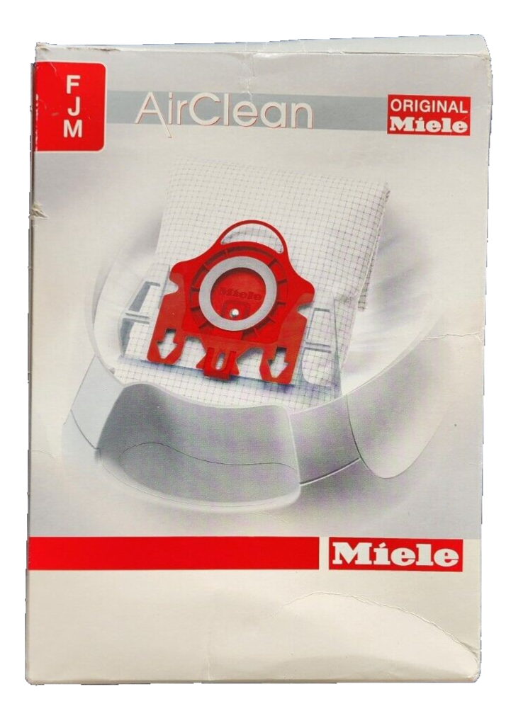 Miele AirClean FJM Dustbags / (4) Dustbags, (2) Filters